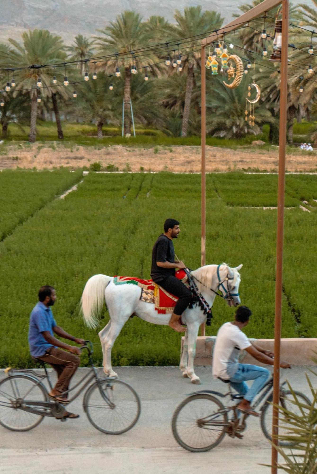بيت نُزل السلام Bait Salam Inn Al Ḩamrāʼ Dış mekan fotoğraf